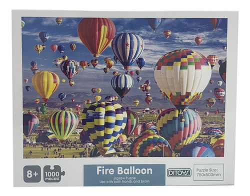 PUZZLE DITOYS 1000 P 2410 FIRE BALLOON