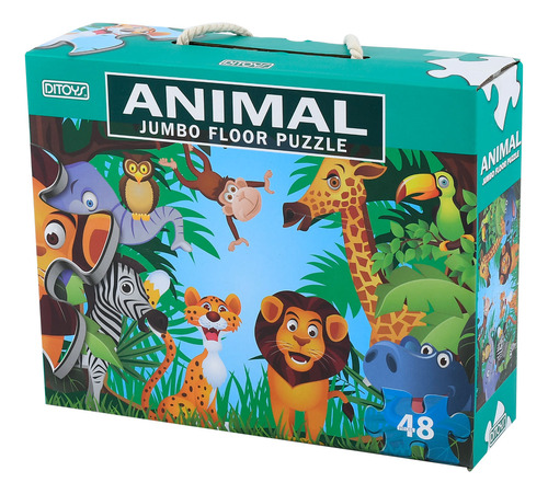 JUMBO FLOOR PUZZLE 48 P 2378 ANIMAL