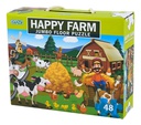 JUMBO FLOOR PUZZLE 48 P 2378 HAPPY FARM