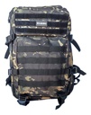 MOCHILA TACTICA CAMPING KUSHIRO MTC02 CAMUFLADO