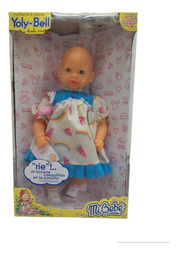 BEBE YOLY BELL 1192 CON RISITAS CELESTE