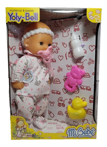 BEBE YOLY BELL 1270  BLANCO/ROSA