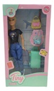 MUÑECA TINY VIAJERA 53468 REMERA NEGRA