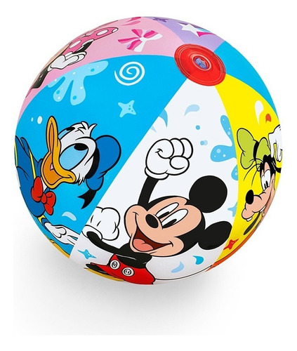 PELOTA INFLABLE BESTWAY 51 CM 91098 MICKEY