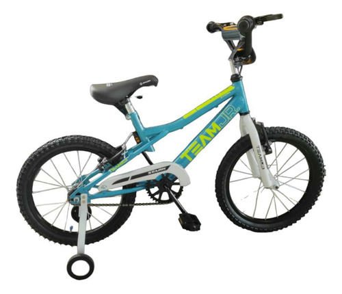 BICICLETA STARK 6064 TEAM JUNIOR R16 VERDE/AMARILLO