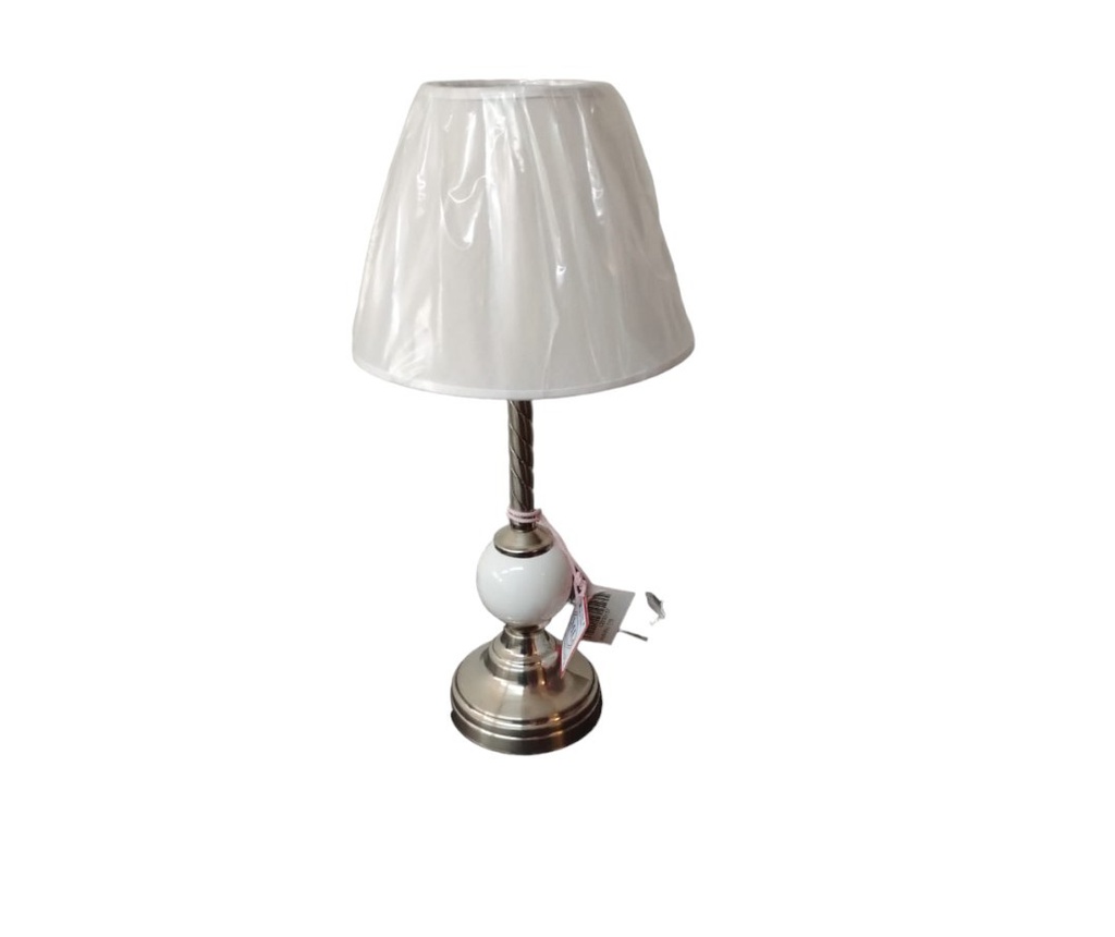 VELADOR 119 PLATIL 1 BOCHA CERAMICA BLANCA CADA UNO