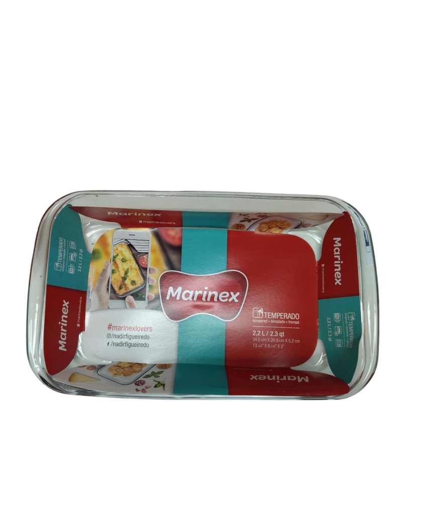 ASADERA MARINEX VIDRIO REC 2222 6534 34X20
