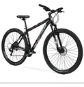 BICICLETA TOP MEGA REGAL R29 21VEL NEG BCO GRIS L 1007975