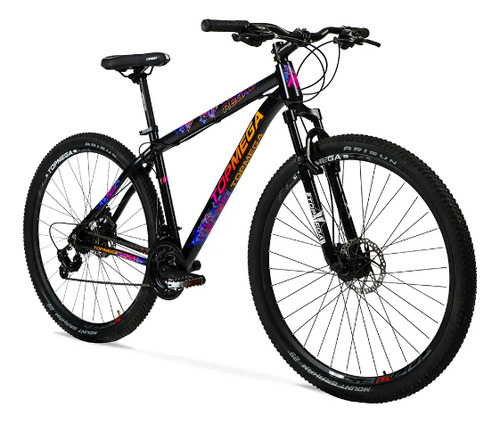 BICICLETA TOP MEGA REGAL R29 21V NEG FUC NAR M 1007978