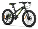 BICICLETA TOP MEGA MTB SLIDER R20 7V NEG AM 1006150