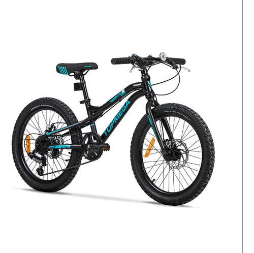 BICICLETA TOP MEGA MTB SLIDER R20 7V NEG CEL 1008744