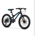BICICLETA TOP MEGA MTB SLIDER R20 7V NEG CEL 1008744