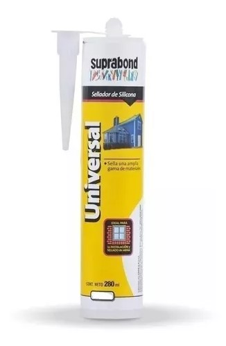 SILICONA UNIVERSAL BLANCA 280 CM3 GFX U 280 B