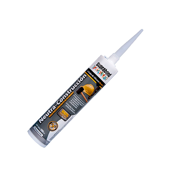 SILICONA CARTUCHO CONSTRUCION NEUTRA TRANSP GFX C 280 T
