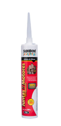 SELLADOR SILICONA SUPRABOND JUNTAS Y MOTORES GFX J 280 R ROJO