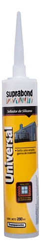 SELLADOR SILICONA SUPRABOND UNIVERSAL GFX U 60 T TRANSPARENTE