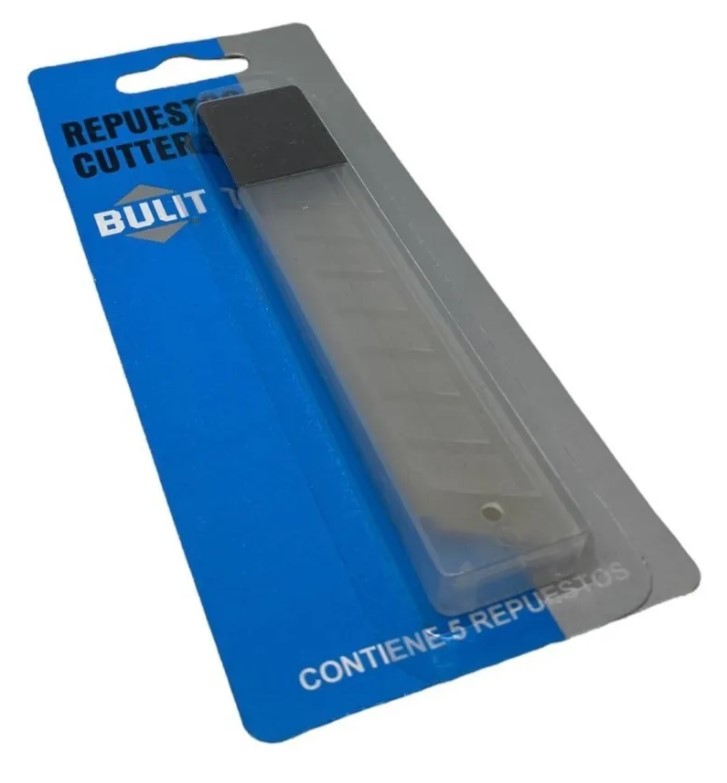 REPUESTO CUTTER GRANDES -BLISTER.5 REP C CTR G/R