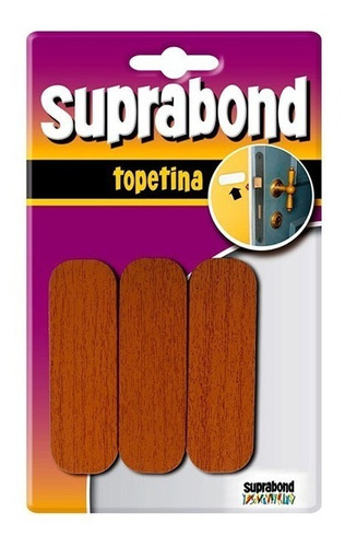 TOPETINA RECTANGULAR SIM/MADERA X 3 TPR SM