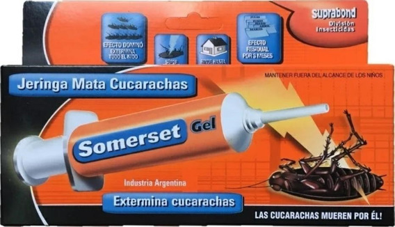 JERINGA SOMERSET GEL MATA CUCARACHAS 6G SGC H6