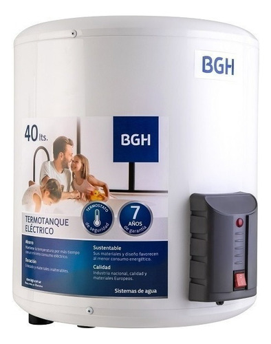 TT ELECTRICO BGH BTE-040EC15MD 40L