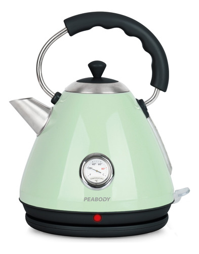 PAVA ELECTRICA PEABODY PE-KV8213-MV C/RELOJ TEMP. VERDE