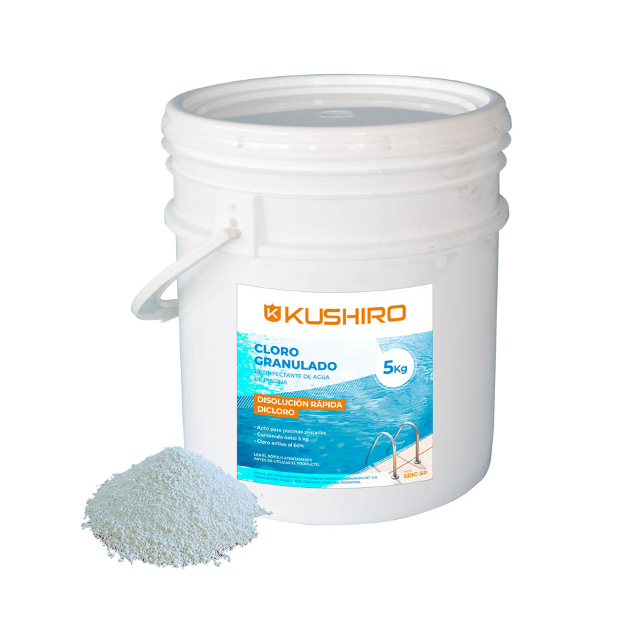 CLORO GRANULADO DICLORO RAPIDO 5 KG SDIC-5P