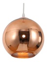 LUMINARIA COLGANTE ESFERICA ETHEOS 30 CM COBRE COL30CE