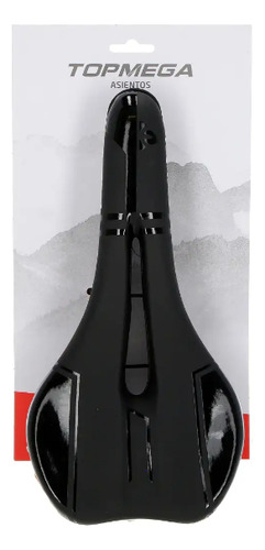 ASIENTO TOPMEGA MTB 290X145 NEGRO 1007609