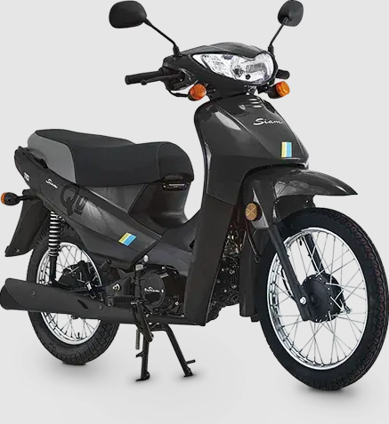 MOTO SIAM CUB QU110 BASE NEGRA
