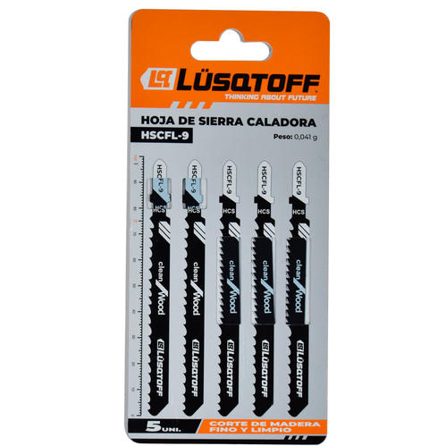 HOJA DE SIERRA CALADORA LUSQTOFF HSCFL-9 X5