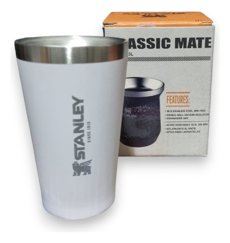 MATE VASO STANLEY 230 ML BLANCO