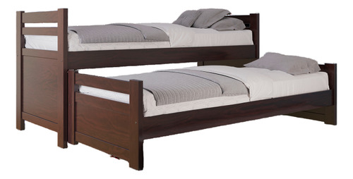 CAMA DOBLE INMACOL PACIFICO 219-2 CAOBA