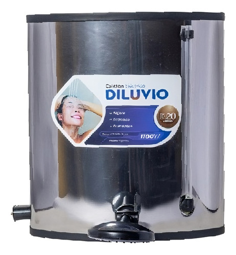 CALEFON ELEC DILUVIO AC INOX 01.06.01.01