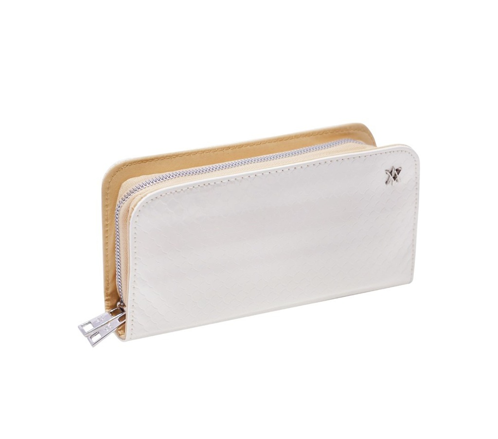 BILLETERA AMAYRA 67 B836 2 DIVISIONES BLANCA