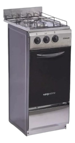 COCINA MULTIGAS KANJIHOME KITCHENETTE ACERO