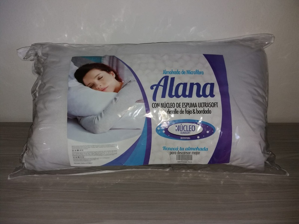 ALMOHADA FIBERBALL ALANA 70 X 45 NUCLEO