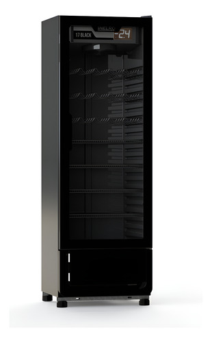 EXHIBIDORA VERTICAL INELRO MT-17 428L R290 NG BLACK BD