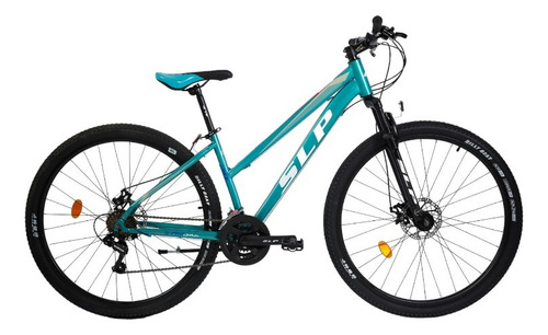 BICICLETA SLP MTB 5 PRO R29 WOMAN VDE BCO ROSA 16299