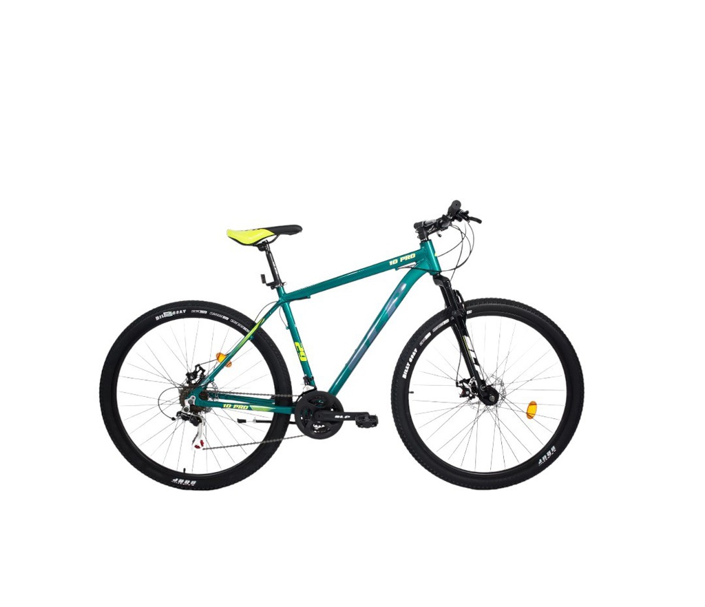 BICICLETA SLP MTB 10 PRO R29 T16 VERDE GRIS AMARILLO 16307