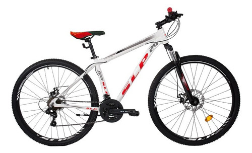 BICICLETA SLP MTB 25 PRO R29 T16 BLANCO ROJO GRIS 16402