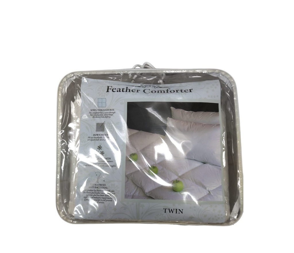 EDREDON 80% PLUMA 20% DUV TWIN 13 BLANCO