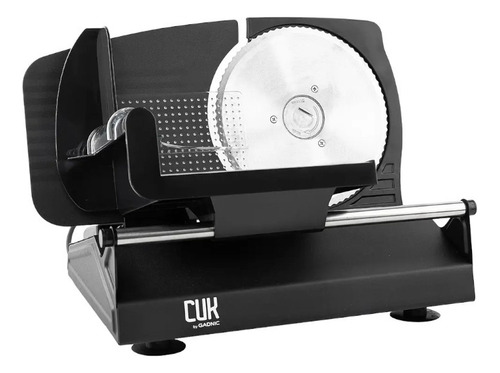 CORTADORA DE FIAMBRE CUK CORFI10N 190MM NEGRA