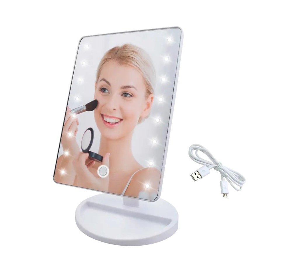 ESPEJO MAQUILLAJE GADNIC EP9  LED USB