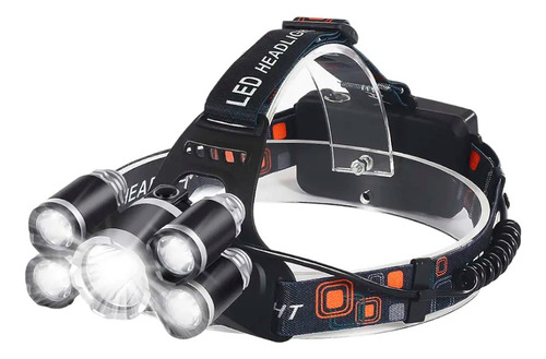 LINTERNA MINERO 8000 LUMENS GD-LN36