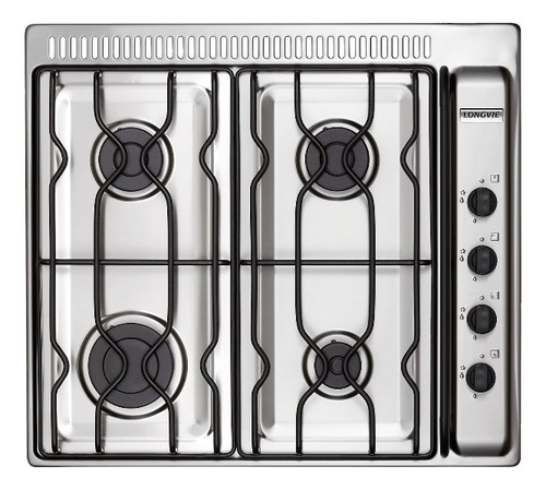 ANAFE LONGVIE A2600RXF MULTIGAS 60 CM INOX