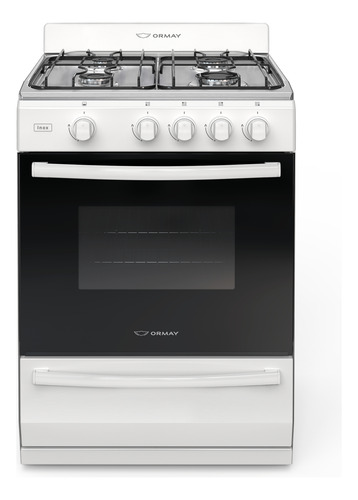 COCINA ORMAY INOX 2010 MULTIGAS BLANCA