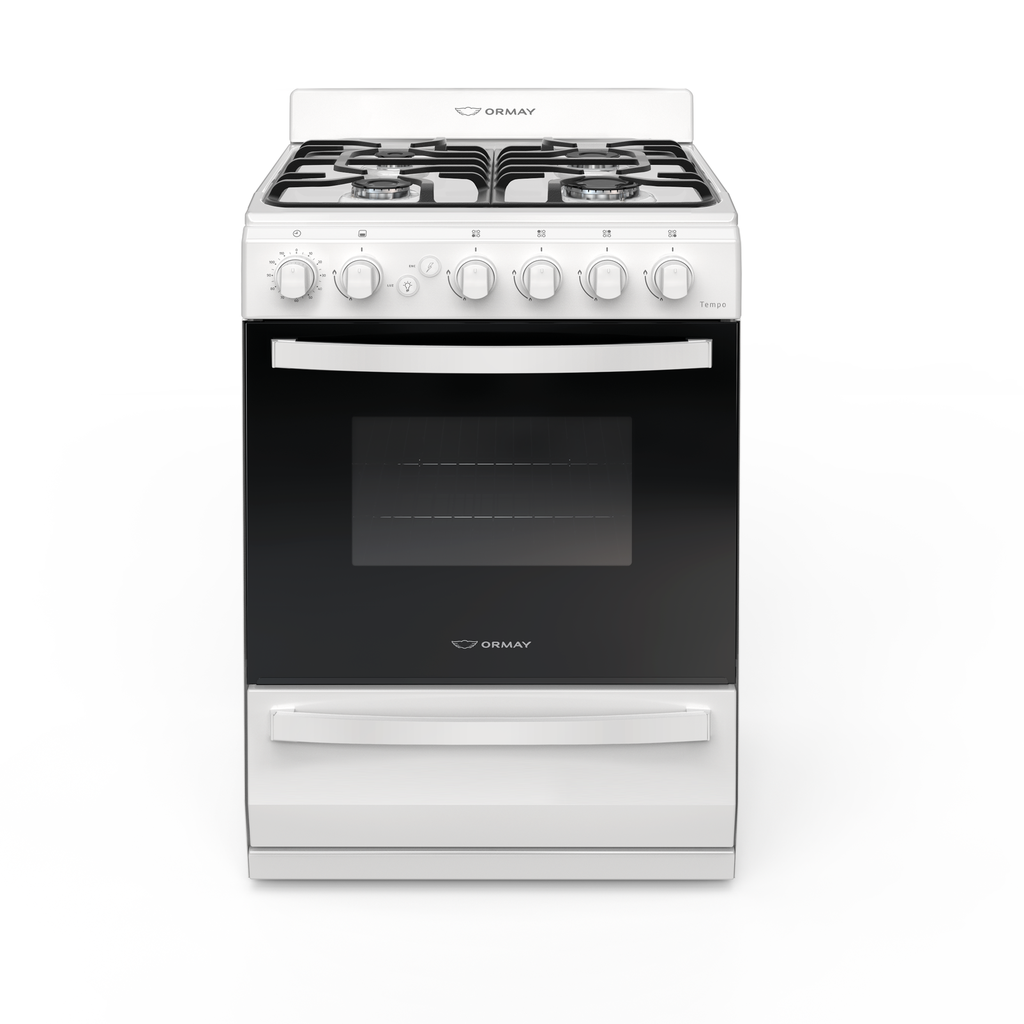 COCINA ORMAY TEMPO MULTIGAS BLANCA