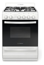 COCINA ORMAY TEMPO A GAS 4 HORNALLAS BLANCA