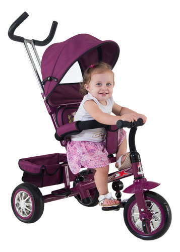 TRICICLO BIEMME CONFORT 583 BORDO 360°