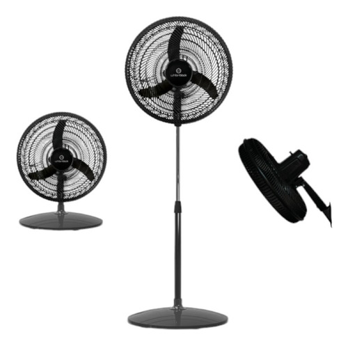 VENTILADOR DE PIE WHITENBLACK 18" WBVPWB18K